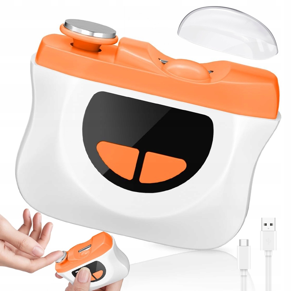 Elektrický Odstřihovač Nehtů Bruska Zastřihovač Pilník Usb