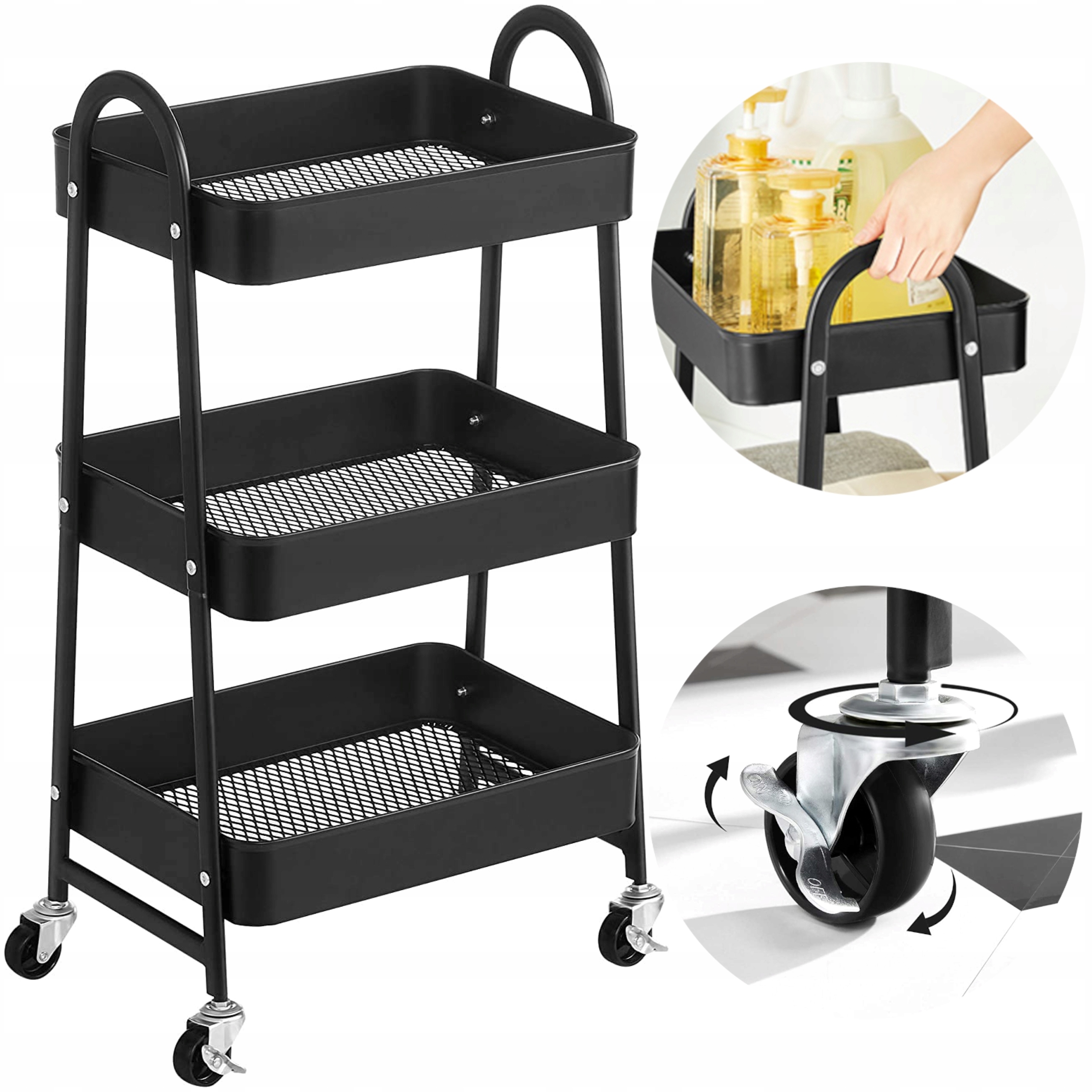 FÜRDŐSZOBAI POLC GURULÓS POLCOS SZEKRÉNY KESKENY