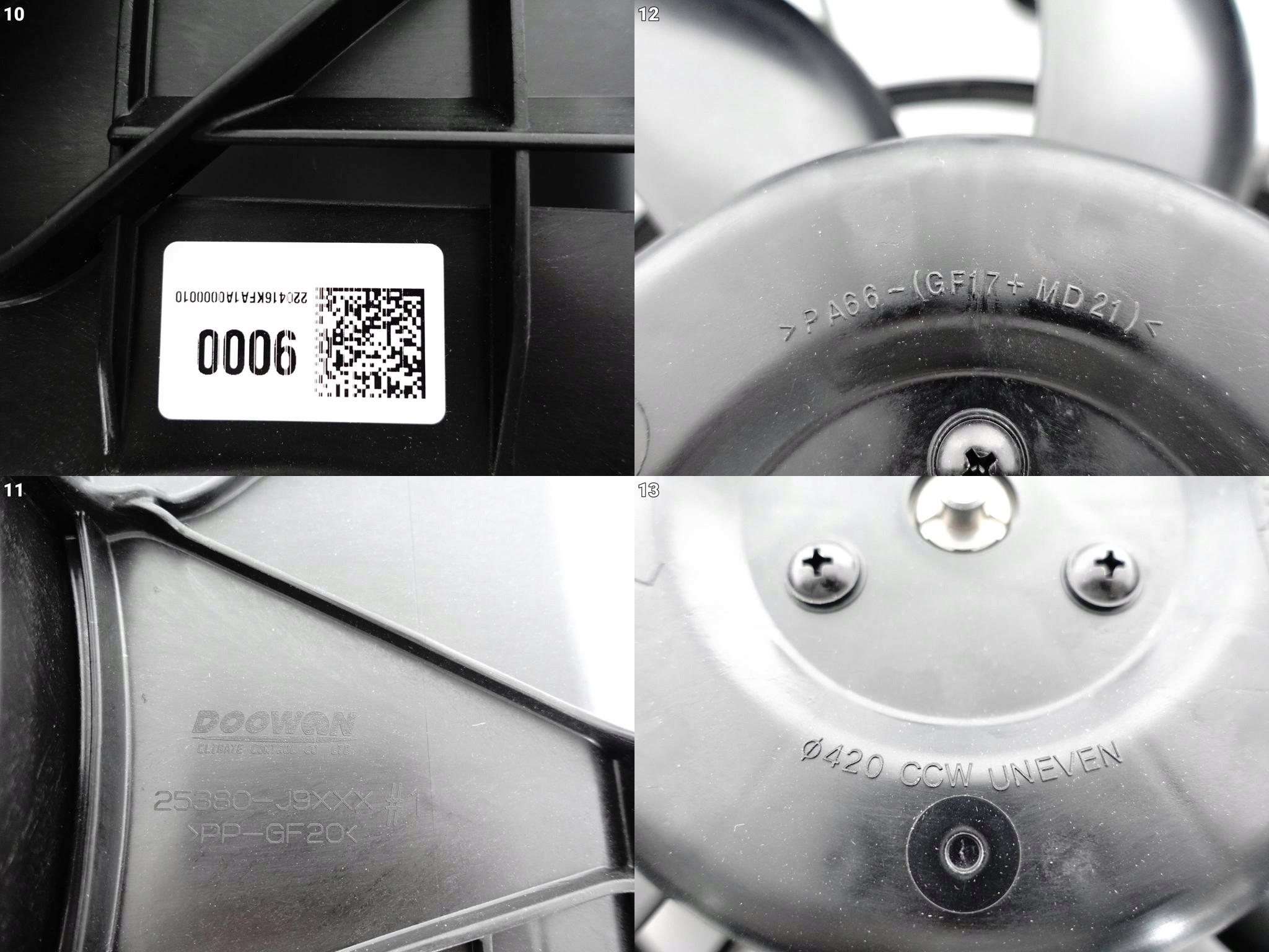 HYUNDAI KONA LIFT 17-23 ventilátor novy