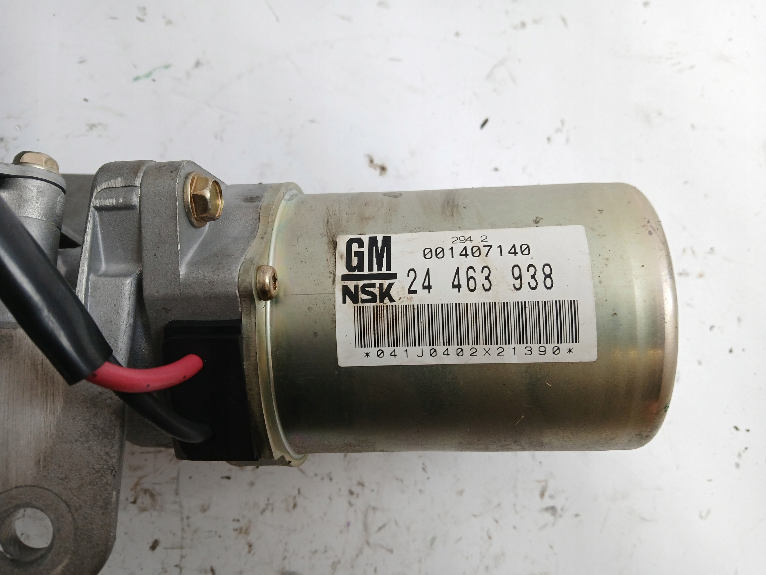 OPEL CORSA C steering wheel rod control 24463937 24463938