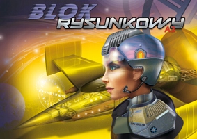 Blok rysunkowy A3/20 Kreska Biały Premium 100g/m2