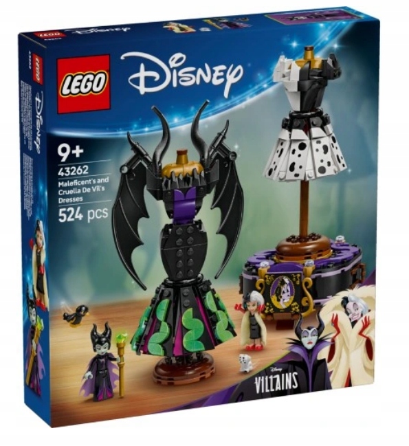 Lego 43262 Disney Šaty Zlosejky A Cruelly De VIL