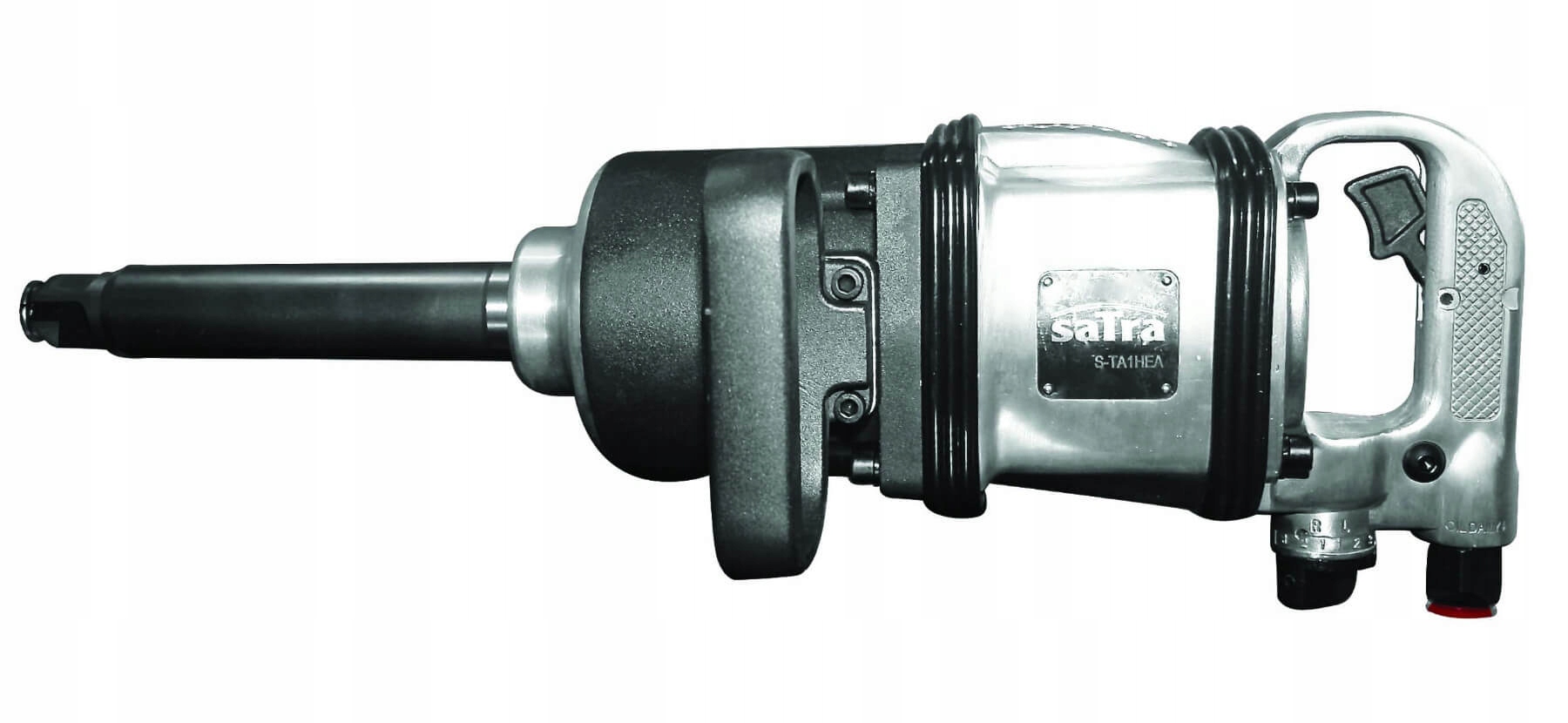 Pneumatický rázový uťahovák 1" 3200 Nm, dlhý, obojručný Satra