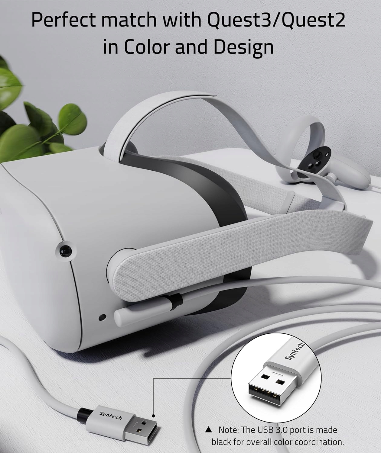 KABEL SYNTECH 5M DO META OCULUS LINK / QUEST 2, 3, PRO / PICO4 / STEAM VR Kod producenta 1