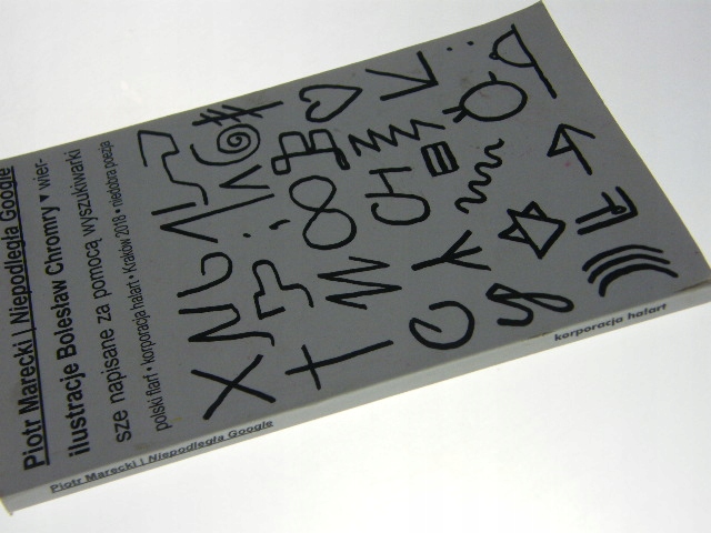 NIEPODLEGŁA GOOGLE PIOTR MARECKI Gatunek Poezja