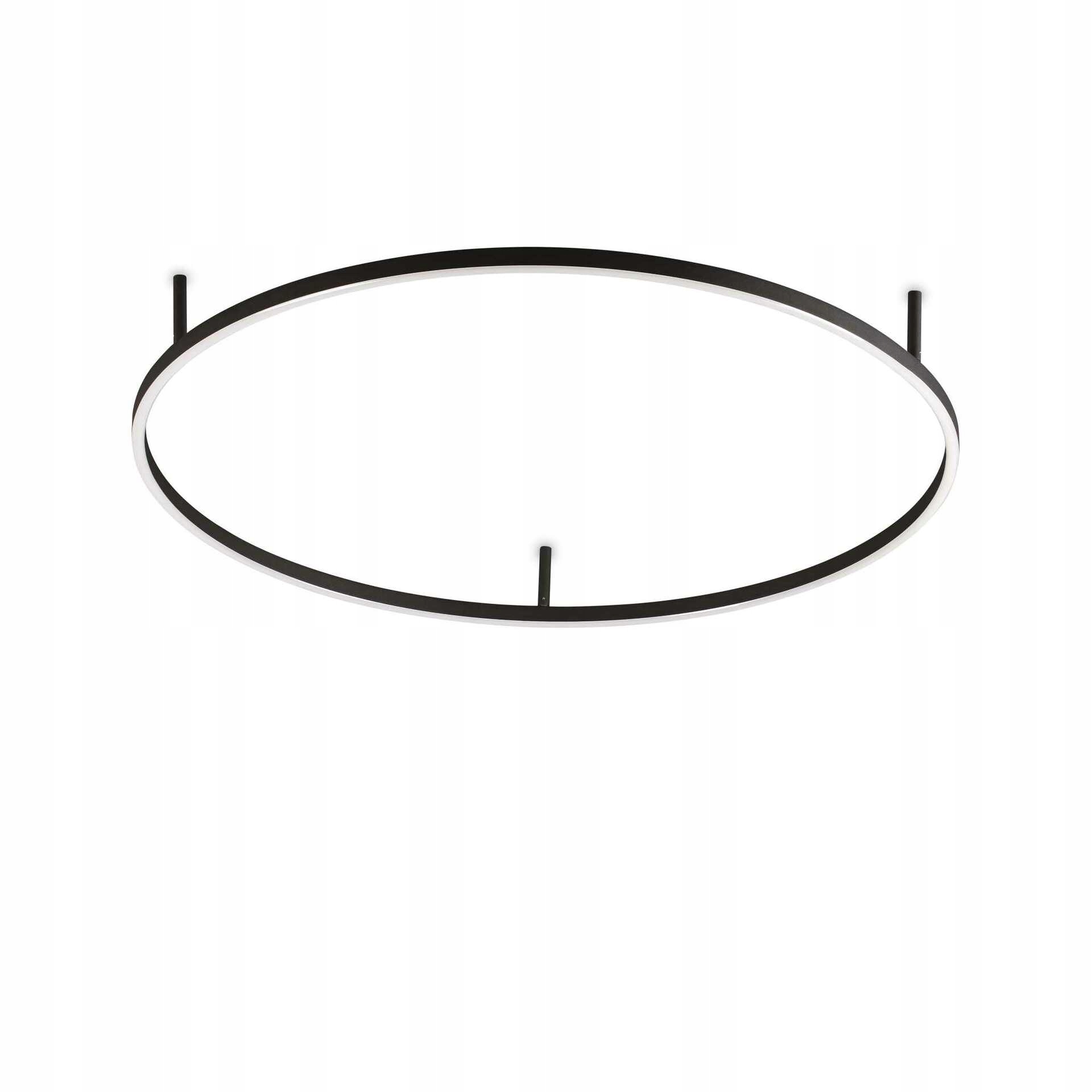 Ideal Lux stropné svietidlo Oracle slim pl d090 okrúhle 3000k on-off 266022