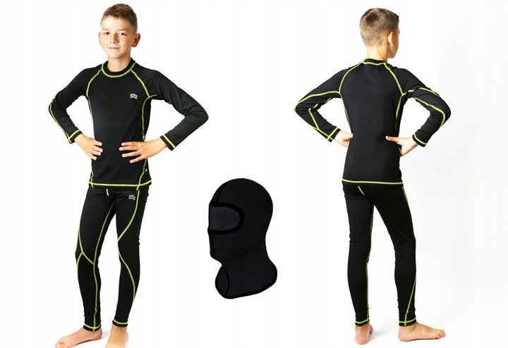 Bielizna leginsy bluza termoaktywna DZIECIECA 128