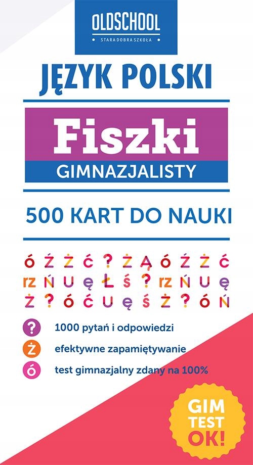 JĘZYK POLSKI FISZKI GIMNAZJALISTY PAWEŁ P.. EBOOK