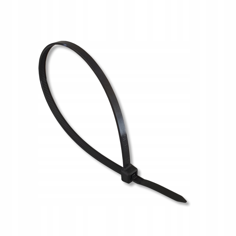 Opaski zaciskowe kablowe 4,8x200 UV czarne trytki ERKO MOCNE 100 SZTUK Marka Erko