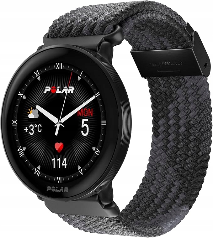 Polar Ignite 3 czarny pleciony S-l