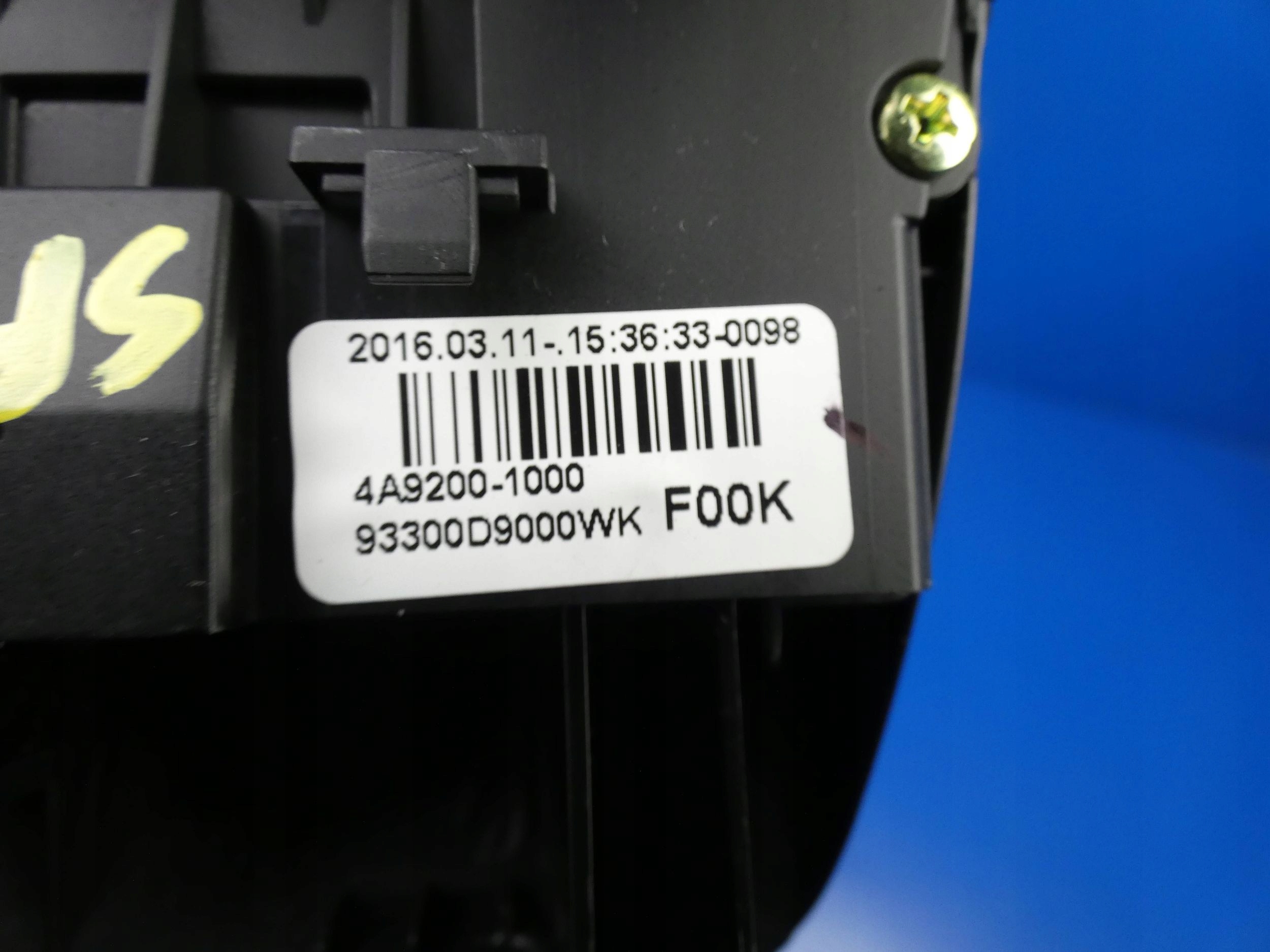 KIA SPORTAGE IV 4 2016- PANEL switch GRZANIA seats