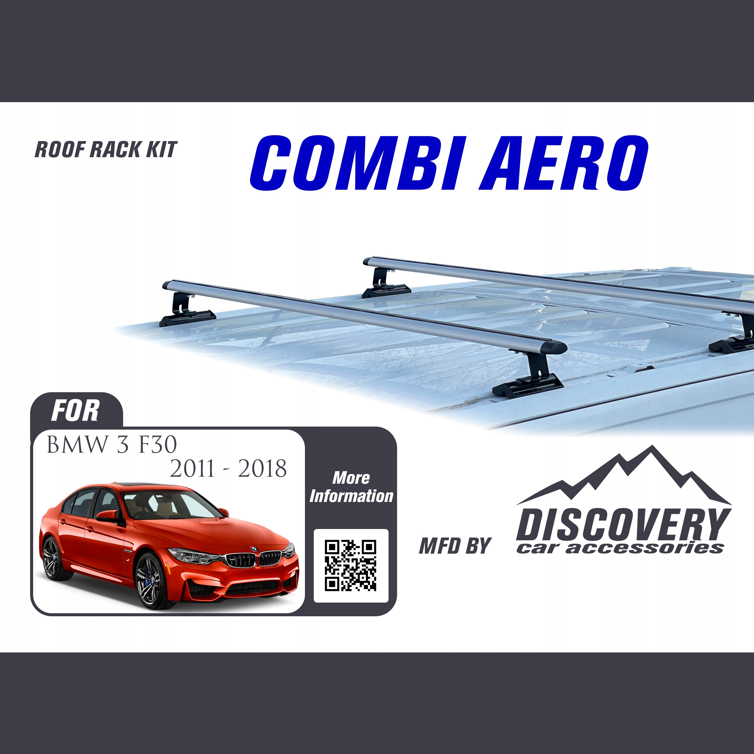 Strešný nosič Bmw 3 4 Gt F30 F32 F34 Sedan Coupe 2011 2018 (ComA120)