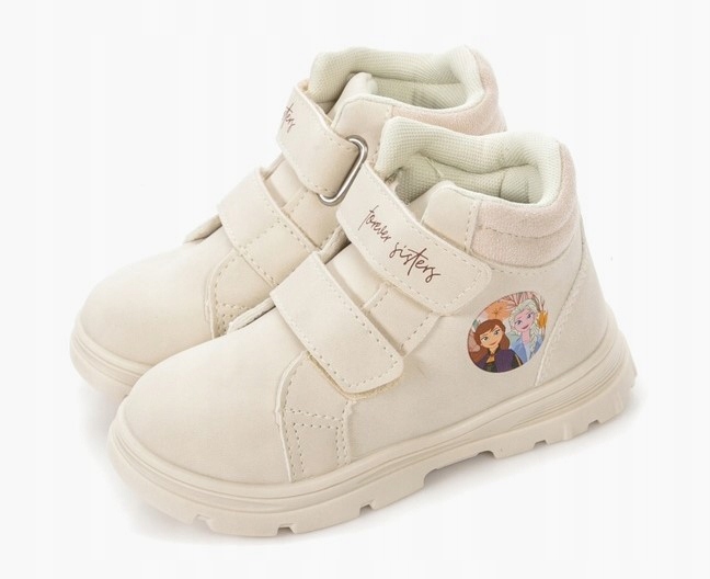 Kraina Lodu Frozen Trzewiki Traperki Na Rzepy Dla Modnisi Buty Zimowe 27