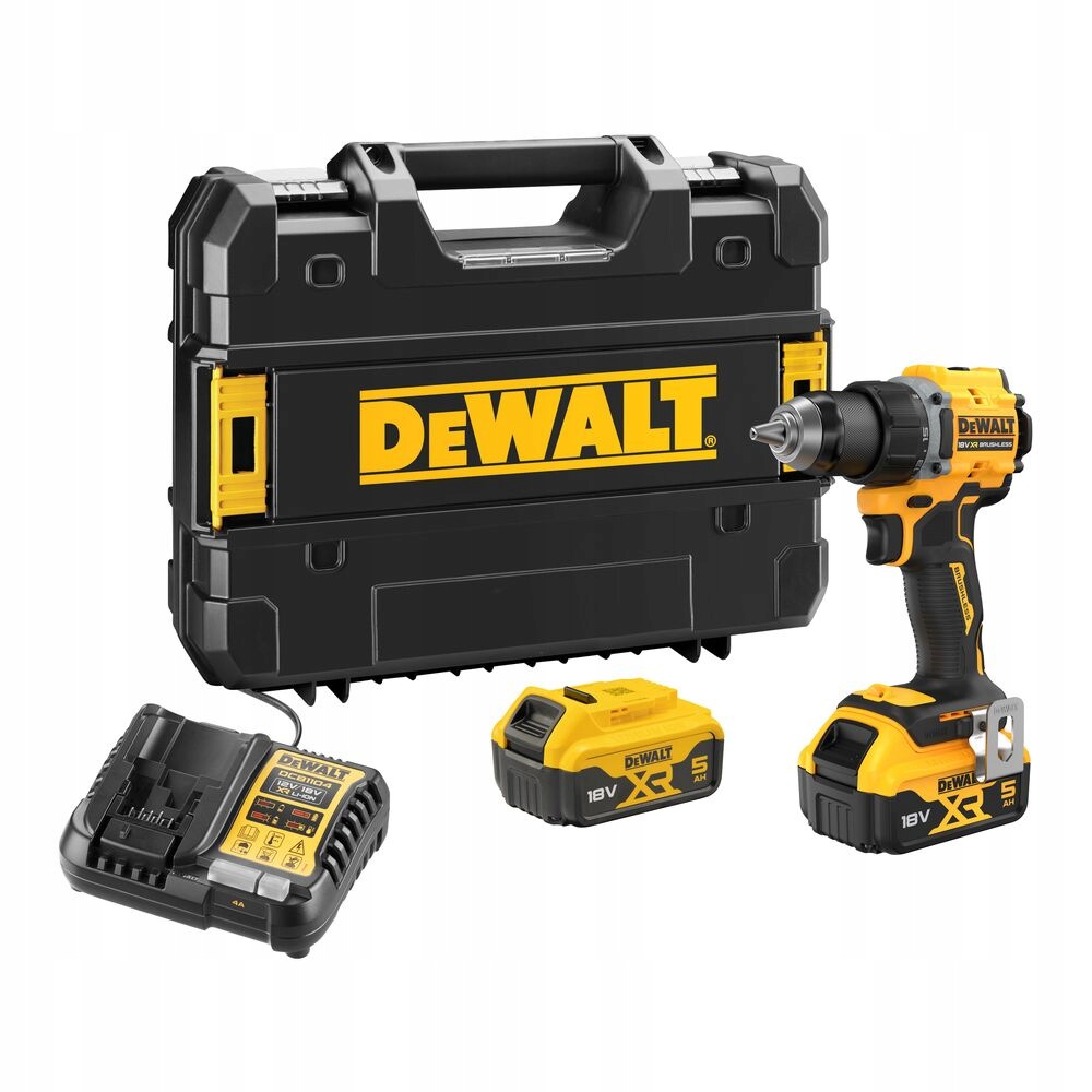 Akumulatorowa wiertarko-wkrętarka 18V Xr DeWALT DCD794P2T-QW 2x5,0Ah