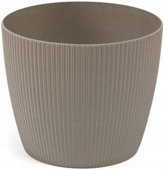 

Osłonka Magnolia Eco Wood Jumper ø 14 cm Szara