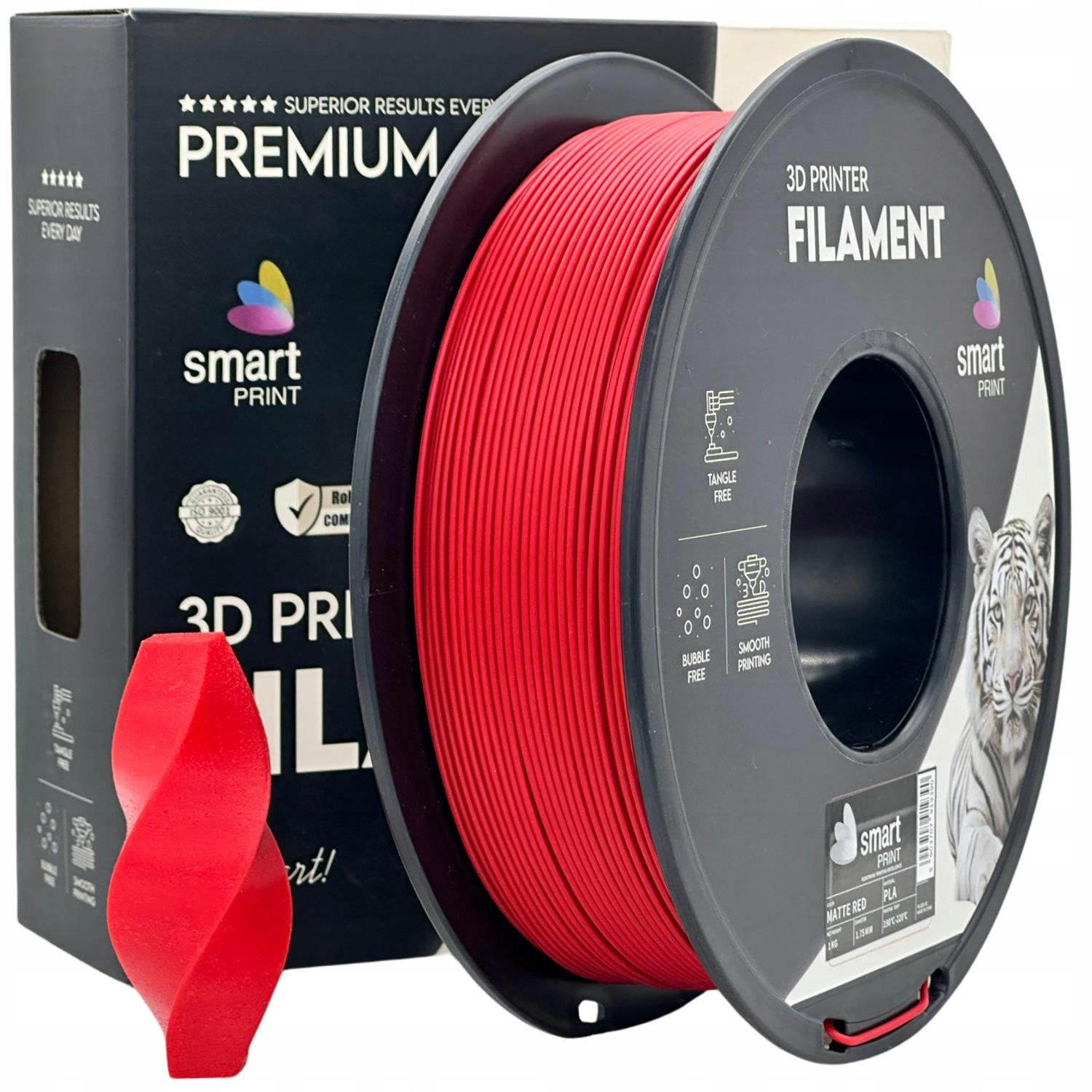 Pla matte red Smart Print