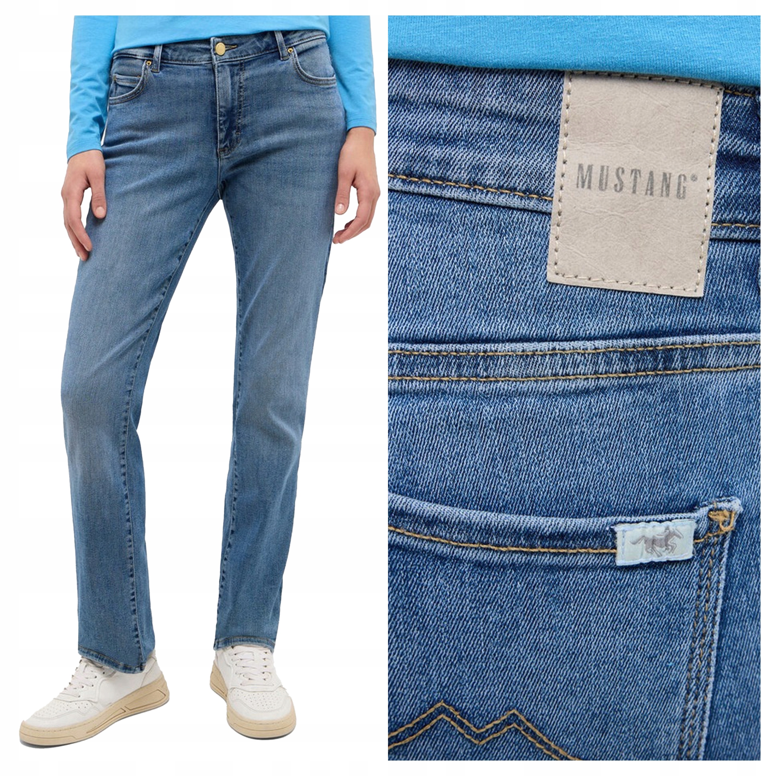 Mustang Crosby Relaxed Straight W31 L30