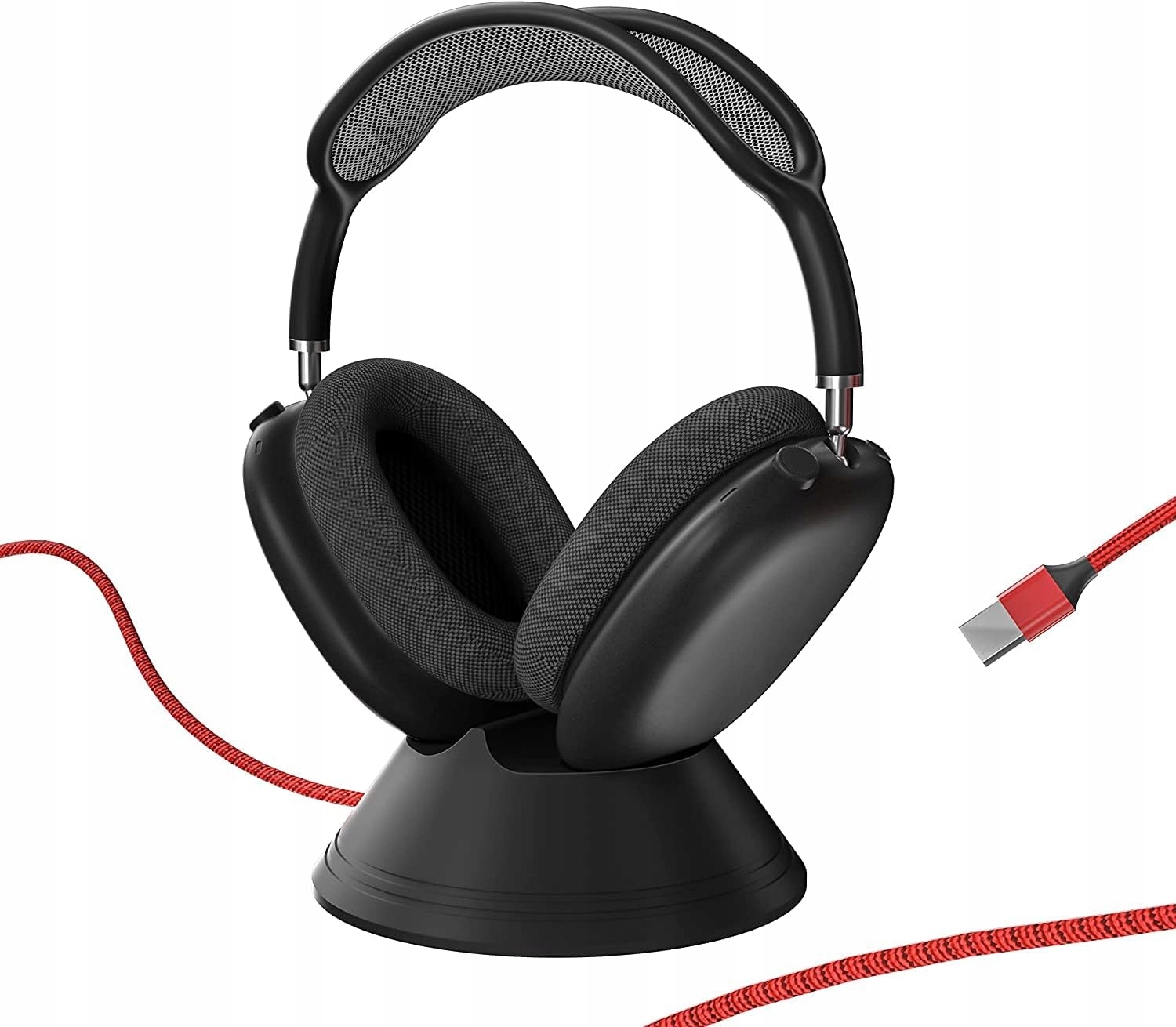 MAGNETYCZNY STOJAK STACJA ŁADUJĄCA NA SŁUCHAWKI NA AIR PODS MAX