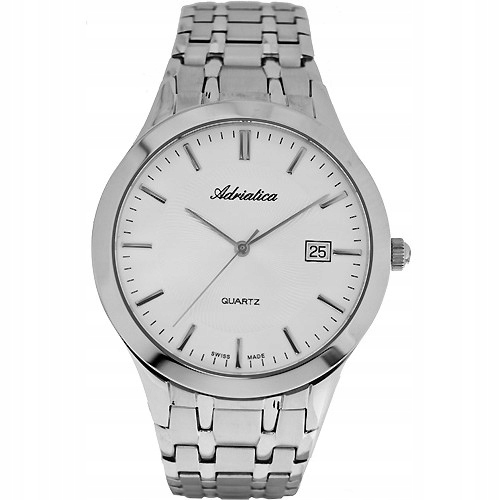 Pánské Hodinky Adriatica A1236.5113Q stříbrný náramek