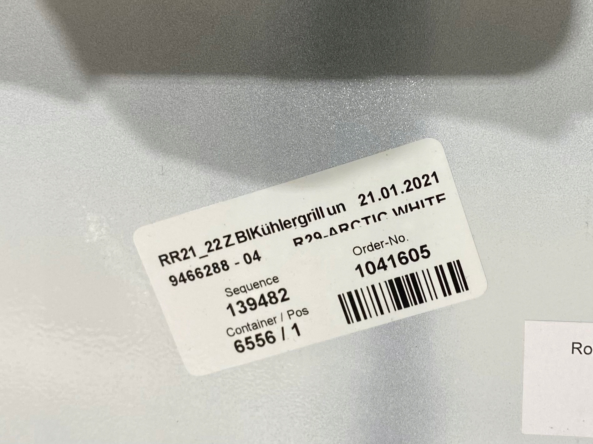 ROLLS GHOST BLENDE ABDECKUNG 51117495506, 7495513, 7495514