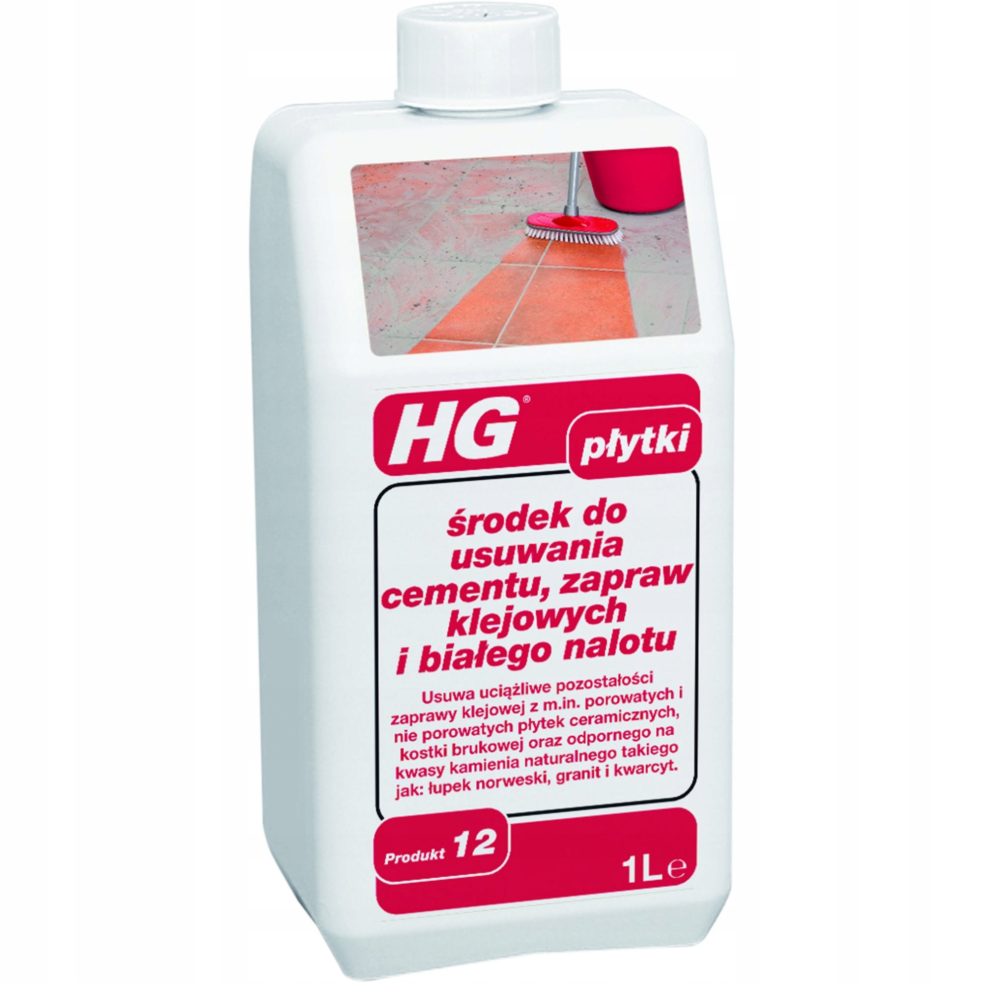 

Środek Do Usuwania Cementu Oraz Zapraw 1000 ML Hg