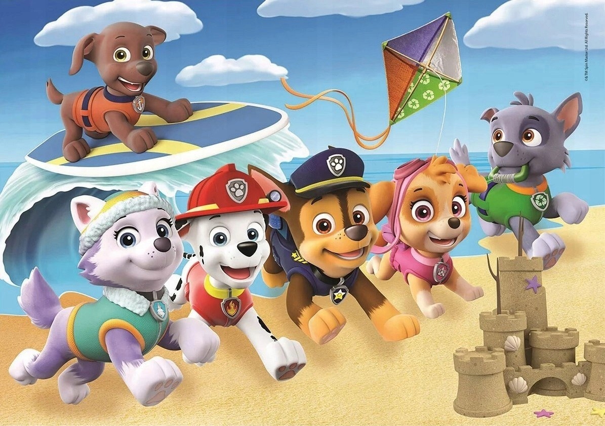 Puzzle Psi Patrol 60 elementów 26091 Clementoni Super Kolor 4+ EAN (GTIN) 8005125260911