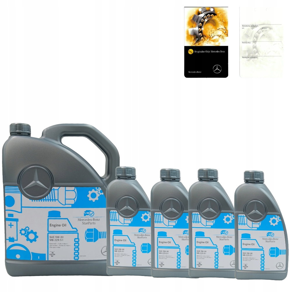 Motorový Olej Mercedes Mb 229.51 5W-30 9L Mb 229.51 9L