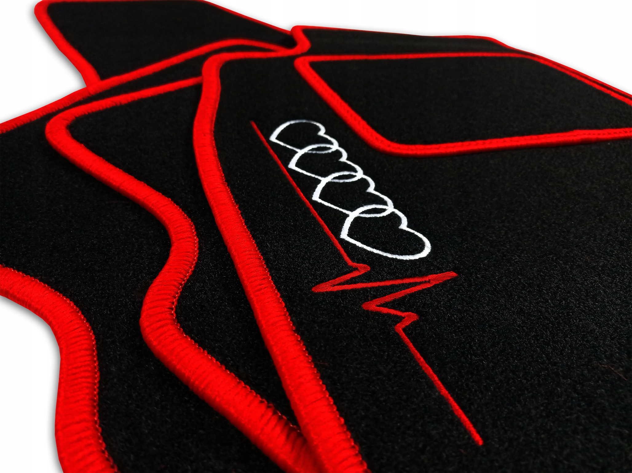 

Dywaniki Welurowe Audi 80 B4 (91-96) Stopery +haft