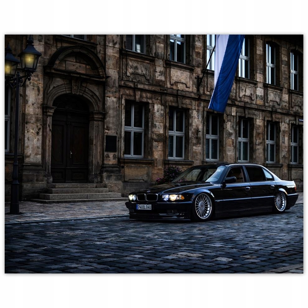 

Plakat 50x40 Bmw 740IL Samochód Buma