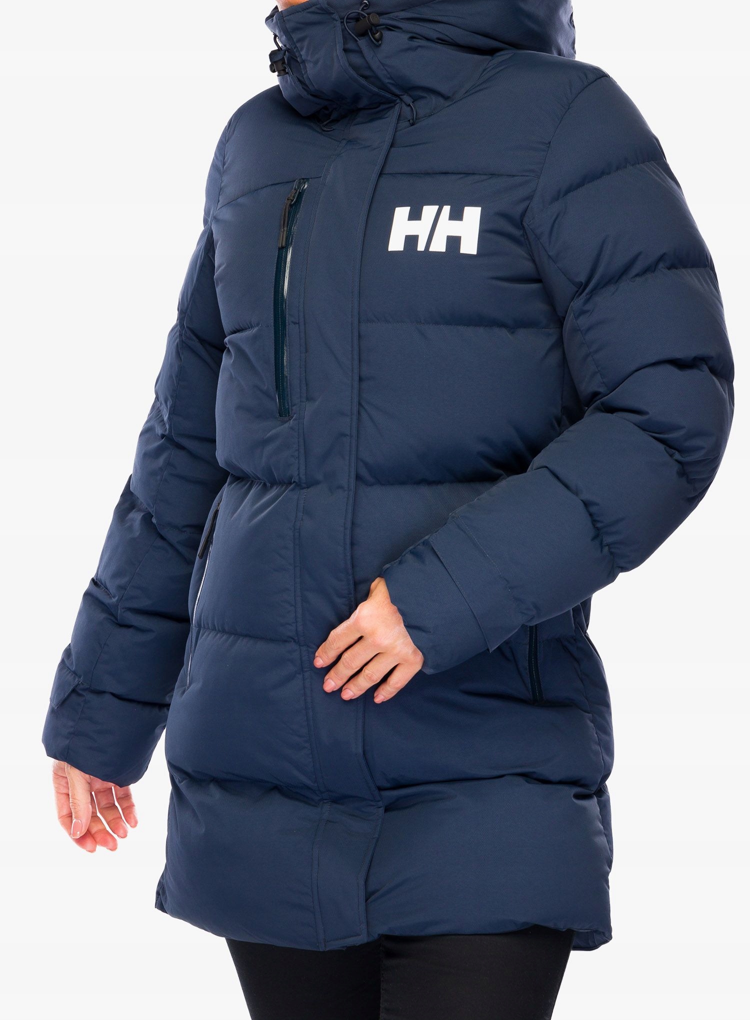 Płaszcz damski Helly Hansen Adore Puffy Parka navy M