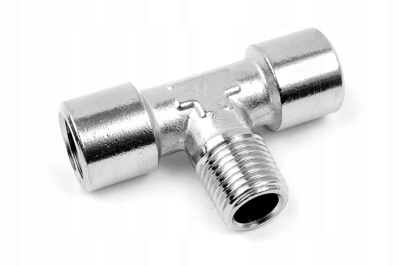 

Trójnik rozdzielacz 2GW/GZ 1/4" złącze T Ni