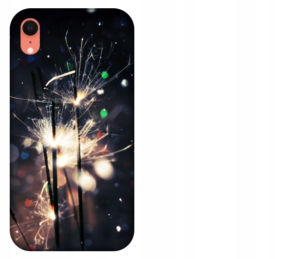 

Etui pokrowiec iPhone Xr Bokeh dmuchawiec