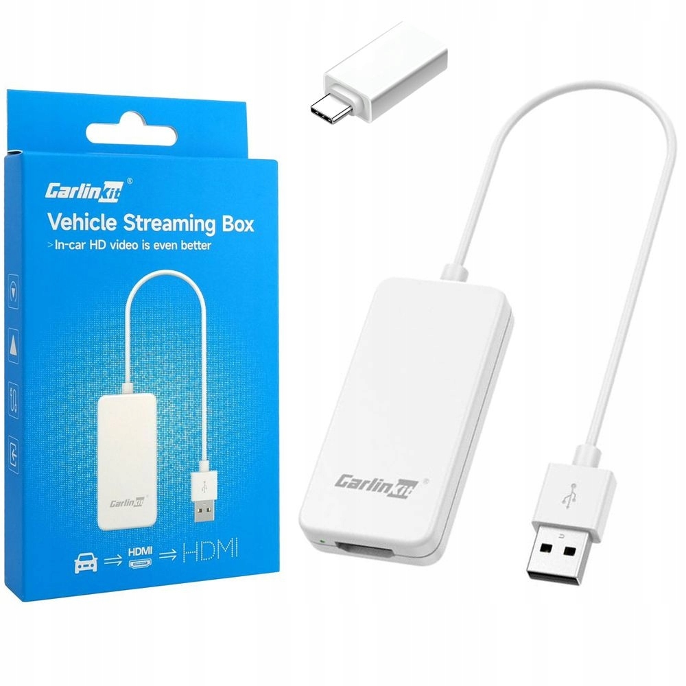 CarLinKit HD2CP Adaptér do auta Apple CarPlay Android Auto na Hdmi