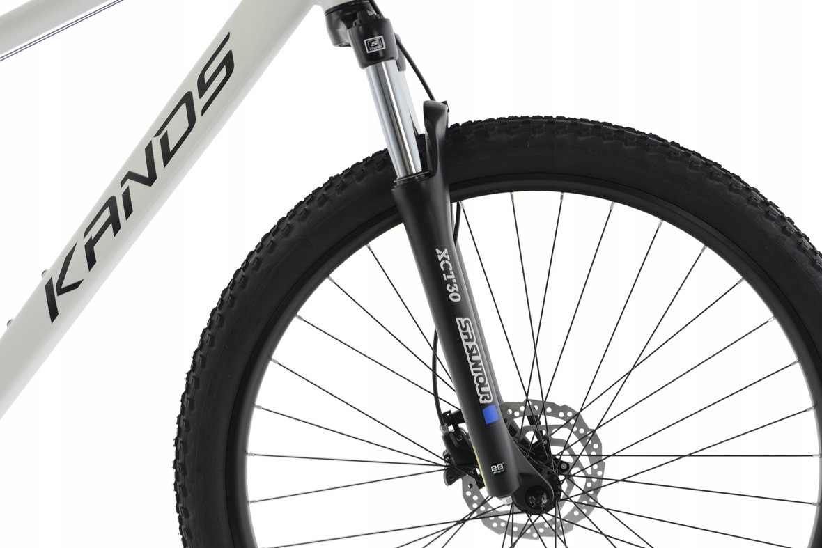 Rower MTB Kands 29 Comper altus hydr biały 21"r23 Waga 15.6 kg