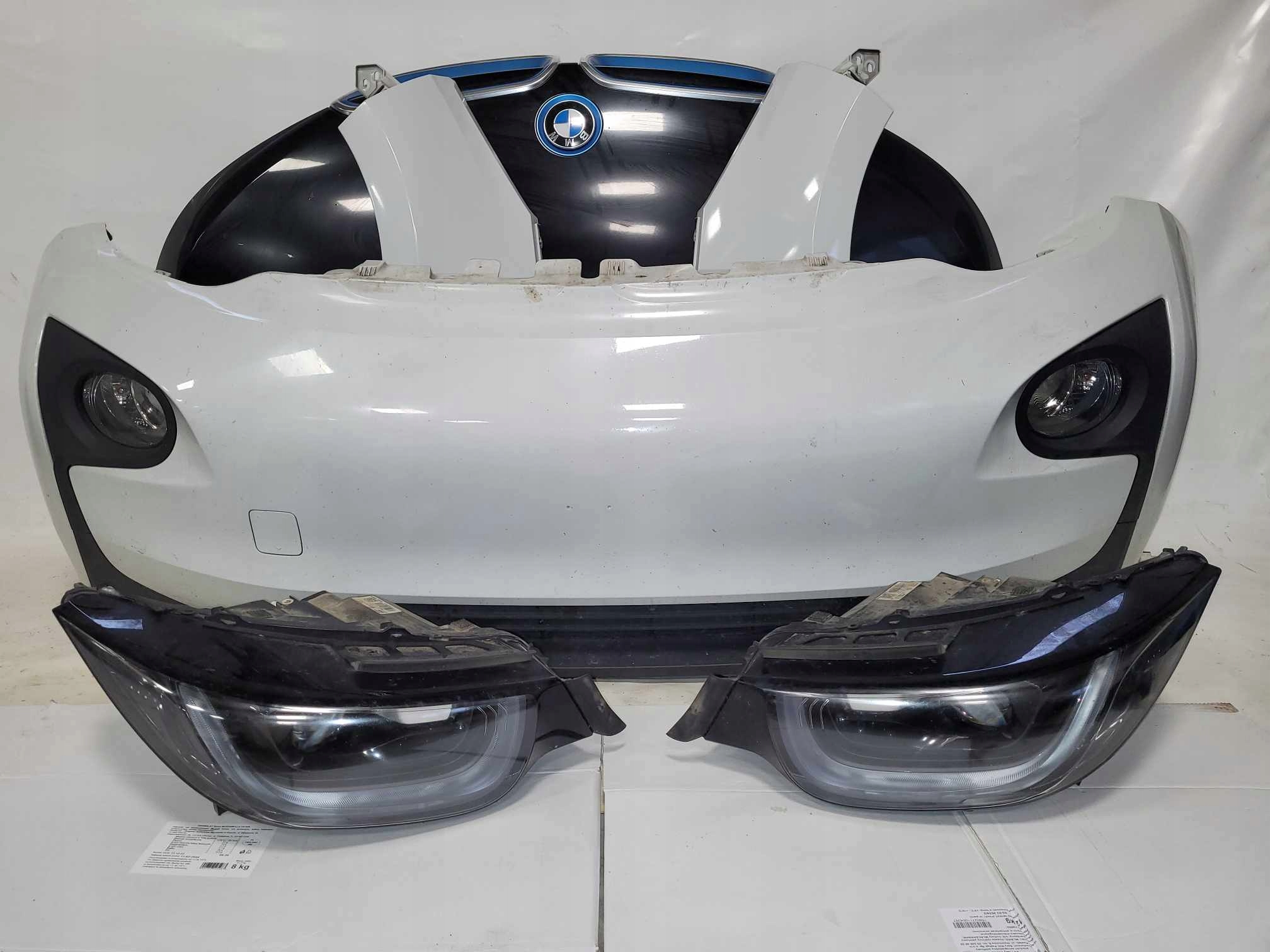 БАМПЕР КАПОТ ФАРИ ПЕРЕДНЯ ПАНЕЛЬ ПЕРЕД КРИЛА КОМПЛЕКТ BMW I3