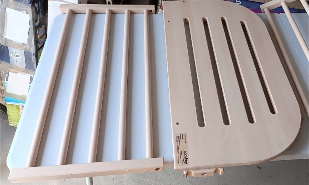 babybay Łóżeczko dostawne Comfort, naturalny kolor Długość 94 cm