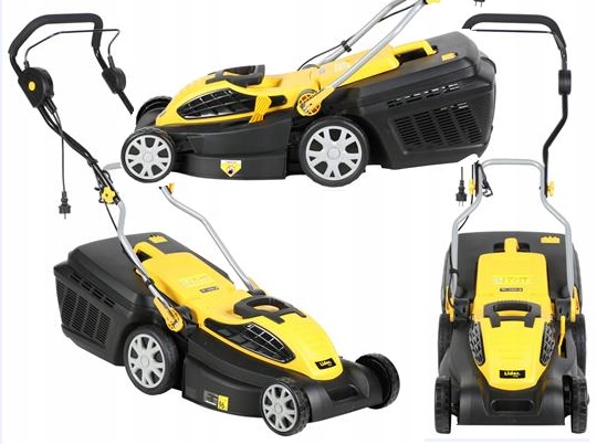 

Lekka Mocna Kosiarka Elektryczna 1800W 42cm 50L