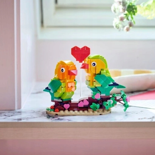 LEGO PAPUŻKI NIEROZŁĄCZKI WALENTYNKI PREZENT 40522 Marka LEGO