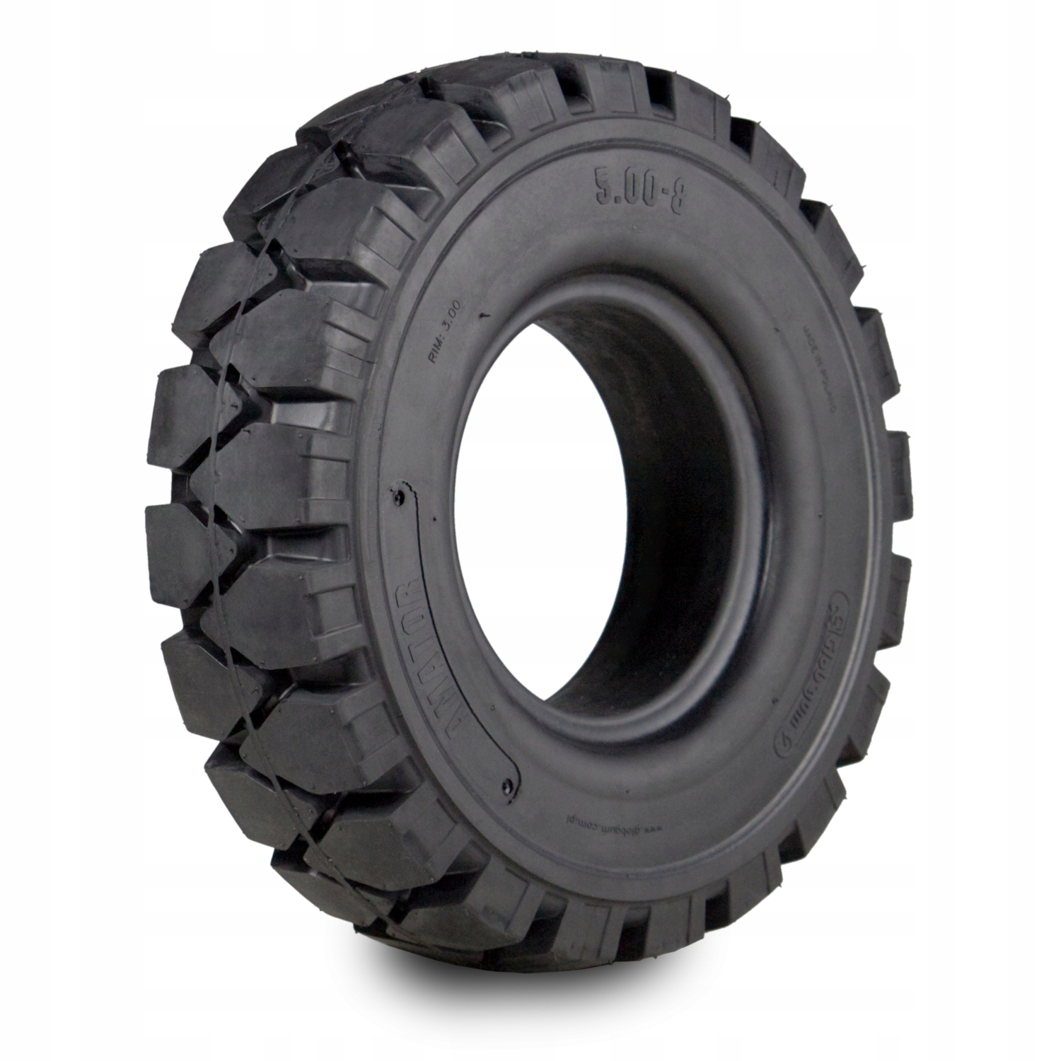 5.00-8 Шина полная гибкая вилочный погрузчик RU