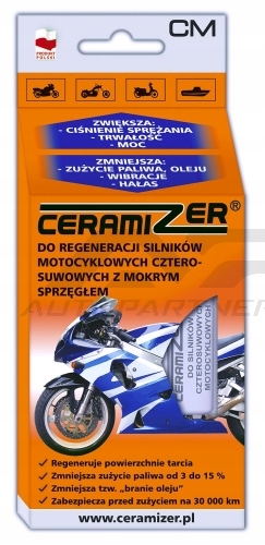 CERAMIZER DO REGENERACJI SILNIKÓW MOTOCYKLOWYCH CZTEROSUWOWYCH HIT !! Producent Ceramizer