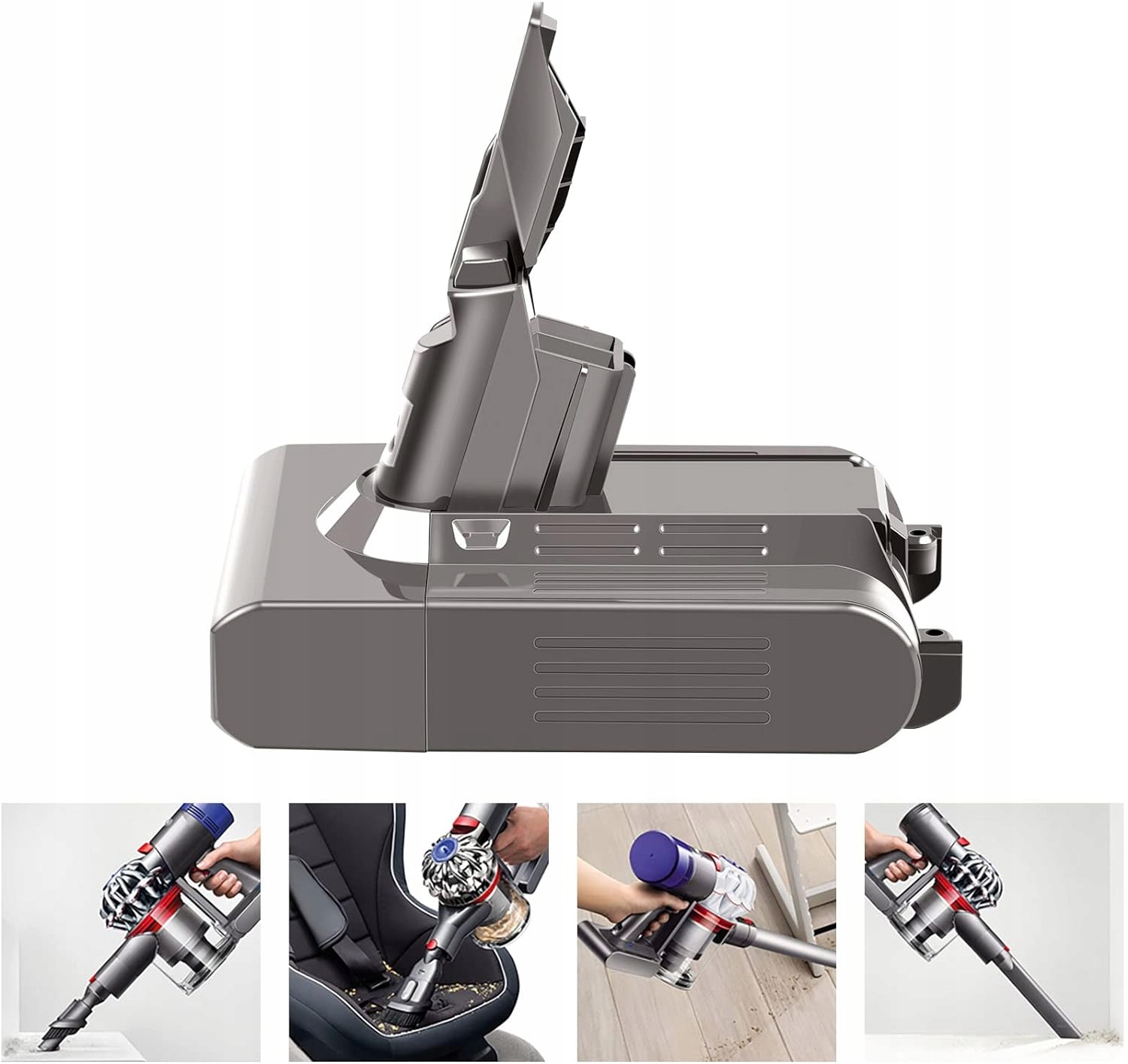 Akumulator bateria do Dyson V7 21,6V 4600mAh 99Wh Zapasowa EAN (GTIN) 4055780098774