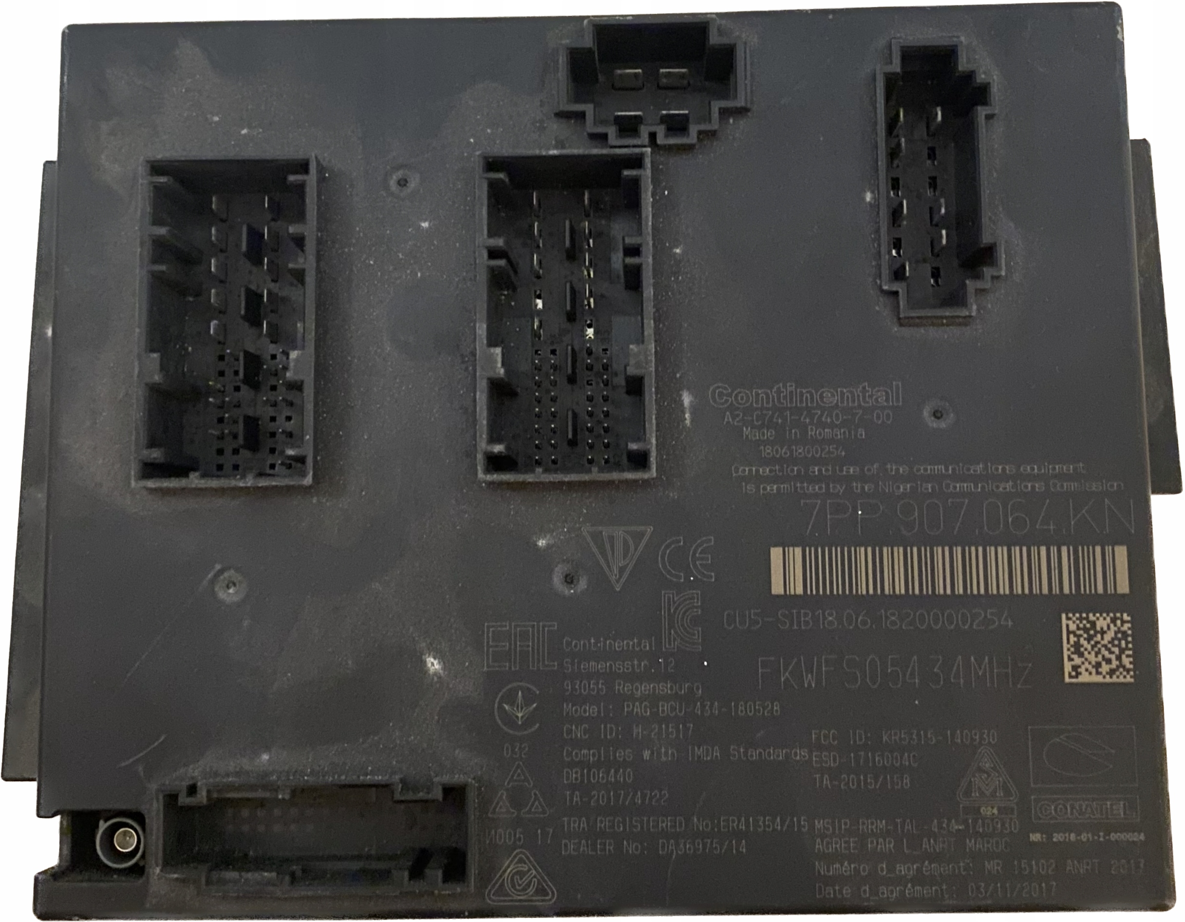 MODUŁ KOMFORTU BCM PORSCHE 911 7PP907064KN (1N35H)