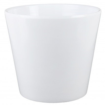 

Doniczka Ceramiczna Osłonka Na Kwiaty Biała 13 cm