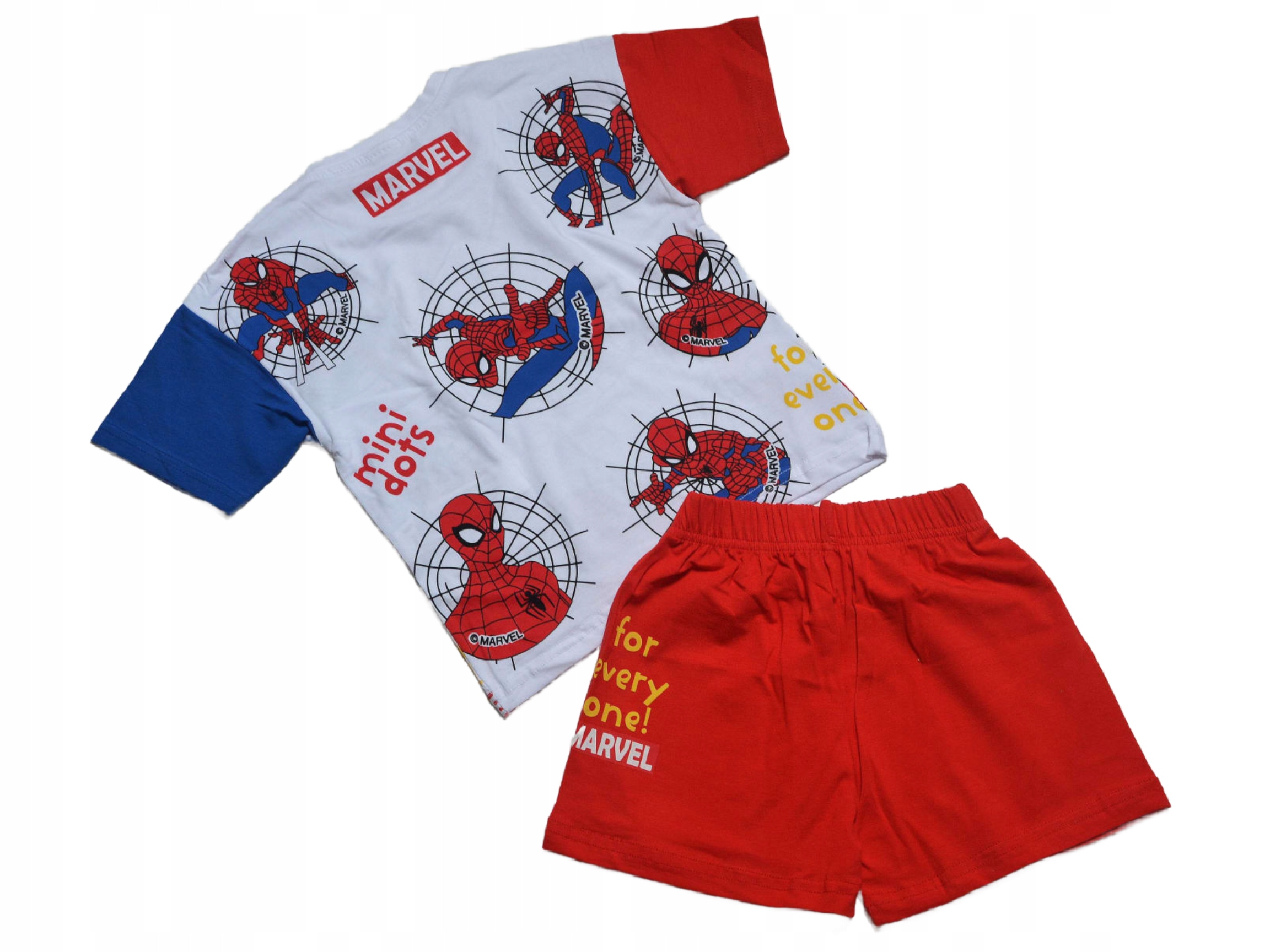 MARVEL komplet 122 7 lat SPIDERMAN bawełna Zara Wiek dziecka 7 lat +