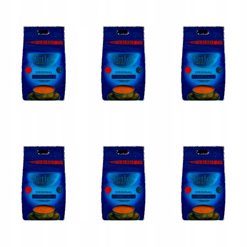 Tetley Original Herbata czarna 440 torebek X6