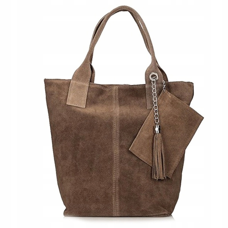 Toscanio Tos 1101 C.bež Wel dámská kožená kabelka tmavě béžová