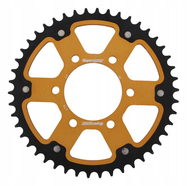 Rozeta Supersprox Stealth RST-478:46-GLD zlatá 46 zubov, 520 RST-478:46-GLD
