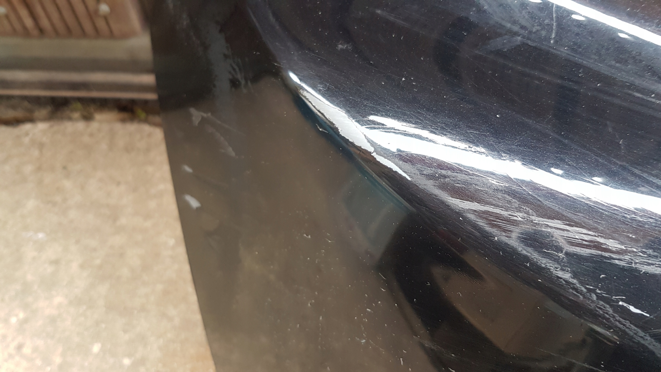 bumper rear MINI F56 Midnight Black 3611013