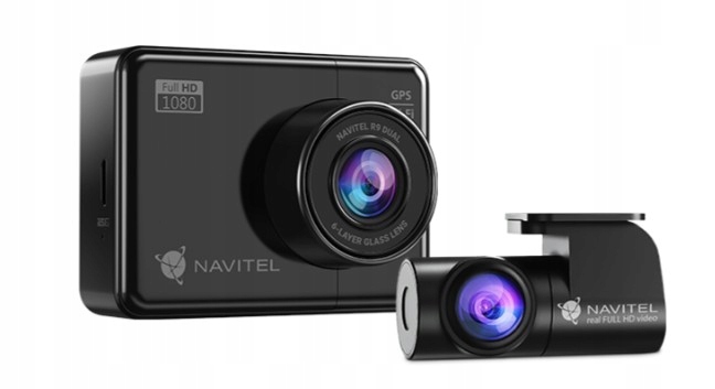 Navitel R9 Dual Automobilový rekordér Wi-Fi Gps cúvacia kamera