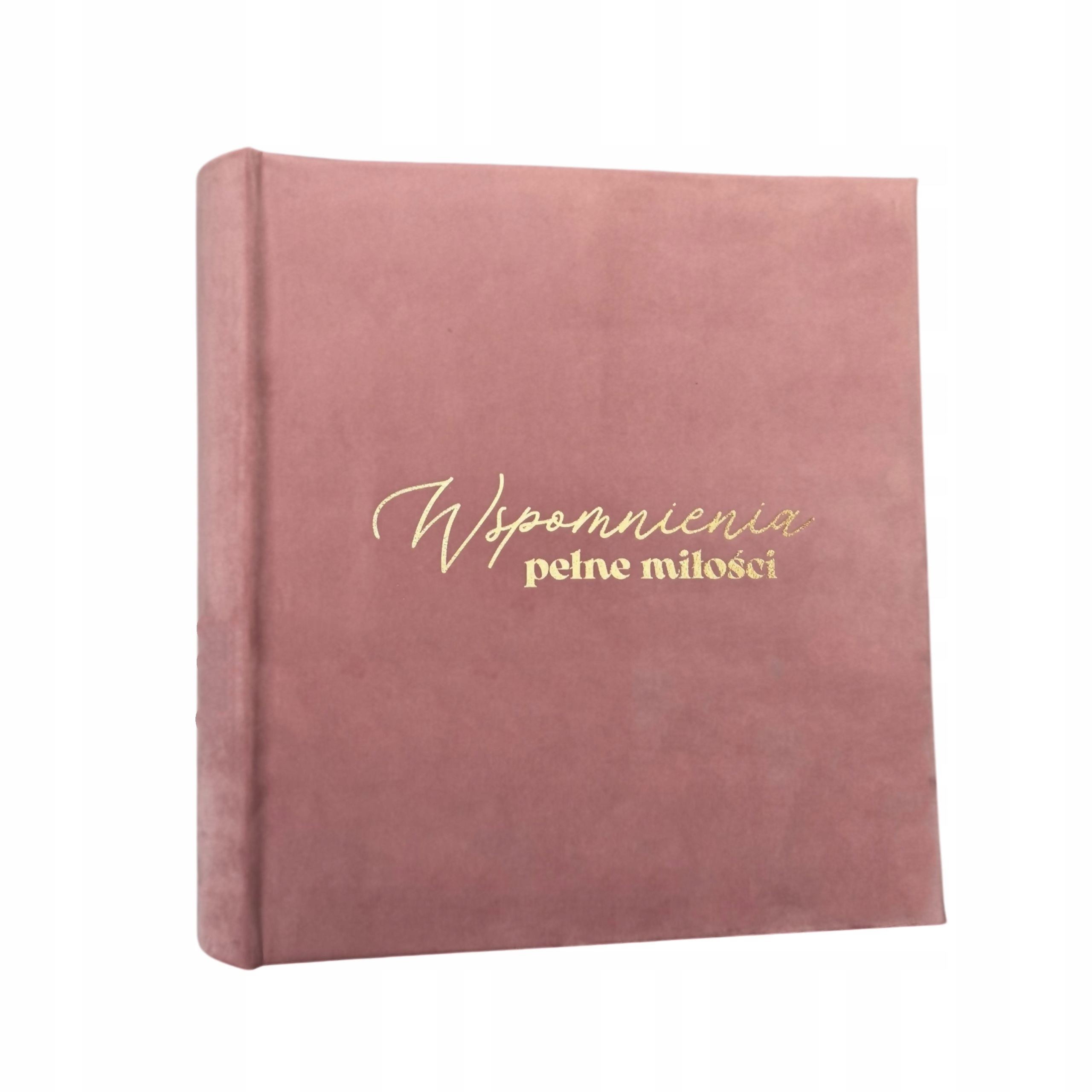 Album Welurowy na zdjęcia Ślub rocznica 60 stron kremowych